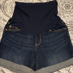 Maternity Jean Shorts